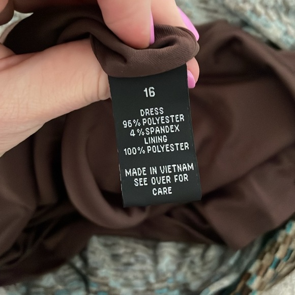 NWT AGB Multi-Color Dress - Picture 11 of 12